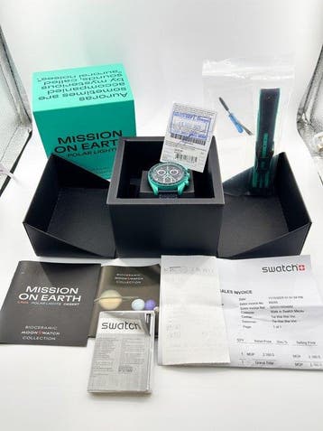 Omega x Swatch - MoonSwatch “Mission on Earth – Polar