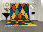 Berber, Grand tapis Azilal coloré – Motifs artistiques