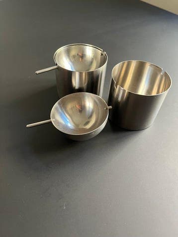 Stelton - Arne Jacobsen - Cendrier (2) - Cylinda line -