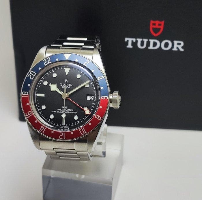 Tudor - Black Bay GMT Pepsi - Sans prix de réserve -, Bijoux, Sacs & Beauté, Montres | Hommes