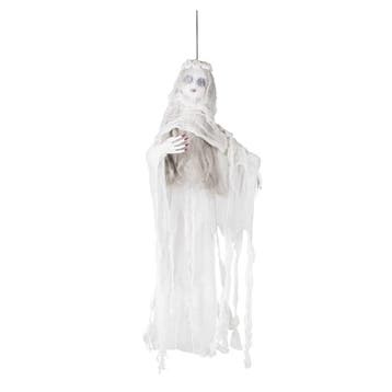 Halloween Pop Gesluierde Geest 1m, Verzenden, Nieuw