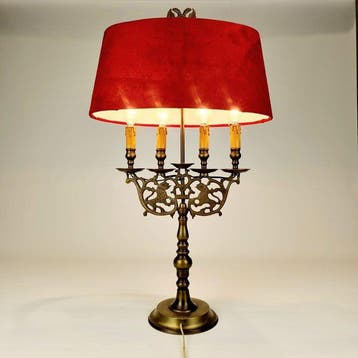 Tafellamp - Brons - Frans - ca. 1900, Nieuw