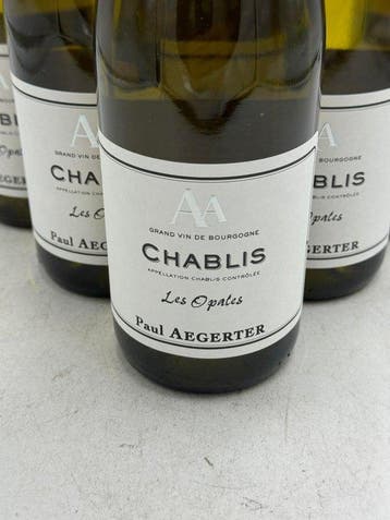 2024 Paul Aegerter Les Opales - Chablis - 6 Bouteilles, Collections, Vins
