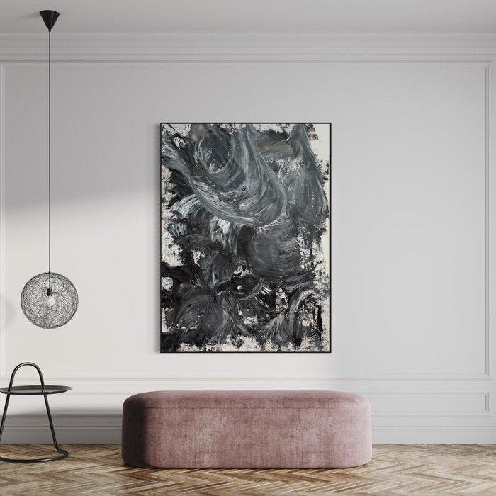Timo Wedell - Der Sturm - XXL - Abstract, Antiek en Kunst, Kunst | Schilderijen | Modern
