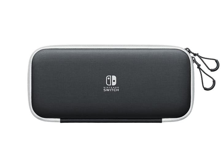 Nintendo Switch OLED Carrying Case - White/Black, Computers en Software, Overige Computers en Software, Verzenden
