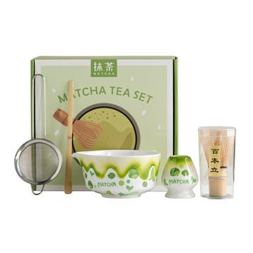 Luxe Matcha Thee Starterset - 5-delig - Matcha Tea Set - Gro, Verzenden, Nieuw