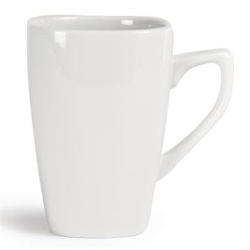 Mokken | WHITEWARE | Porselein | Wit | 28.4cl | 12 Stuks, Verzenden