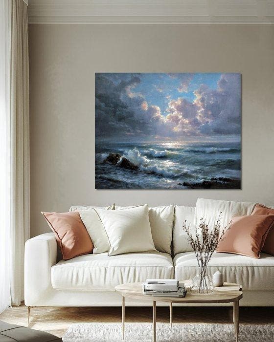 Chrystian Milanowski - The Shore II - XL, Antiquités & Art, Art | Objets design