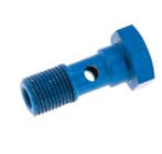 Boulon banjo en aluminium à 1 voie avec filetage mâle G1/8, Verzenden, Nieuw
