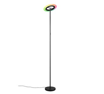 Trio SAMBA vloerlamp | LED | mat zwart | Ø 29 cm | IP20 | 1x, Verzenden