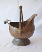 Emmer - Delfts blauw - Emmer voor kolen, Antiquités & Art