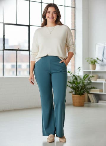Yest Curve broek Henrika4(54/56)Maat 46/48 (XL) of groter, Verzenden, Nieuw, Maat 46/48 (XL) of groter, Overige kleuren