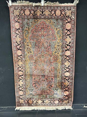 Kasjmier zijde - Vloerkleed - 150 cm - 93 cm