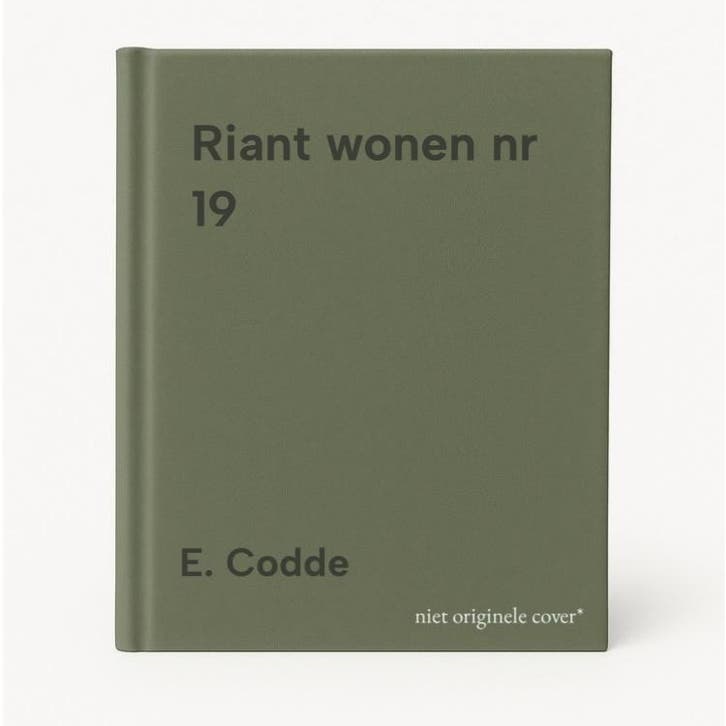 Riant wonen nr 19 9789078694014 E. Codde, Boeken, Hobby en Vrije tijd, Gelezen, Verzenden