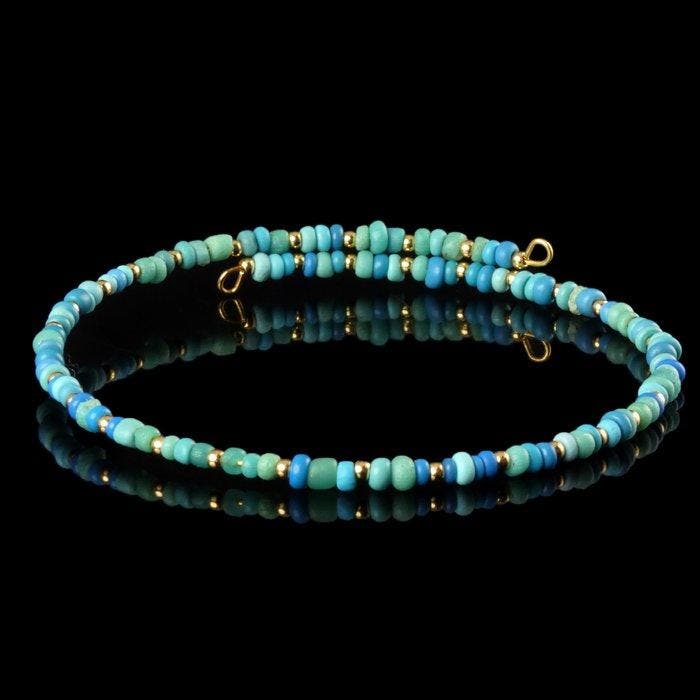 Oud-Romeins, Keizerrijk Bracelet, met Romeinse turkoois, Handtassen en Accessoires, Antieke sieraden