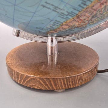 Vintage Columbus Duplex Leuchtglobus – Klassischer