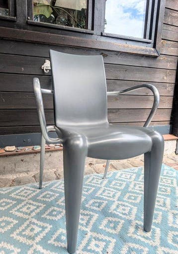 Stark Space Age - Stoel - Louis 20 GREY + armleuning -