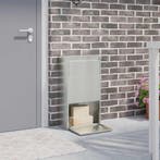 vidaXL Pakket Inwerpkoker Zilver 44 x 22 x 82 cm Gegevens, Verzenden