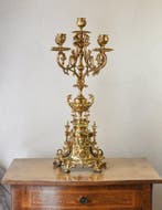 Kandelaar - Gouden brons