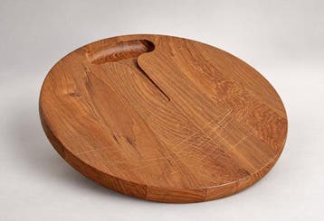 Nissen Denmark - Serveerschaal - Teak - Deense design-teak