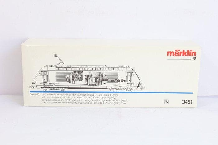 Märklin H0 - 3451 - Elektrische locomotief (1) - Serie 460, Hobby & Loisirs créatifs, Trains miniatures | HO
