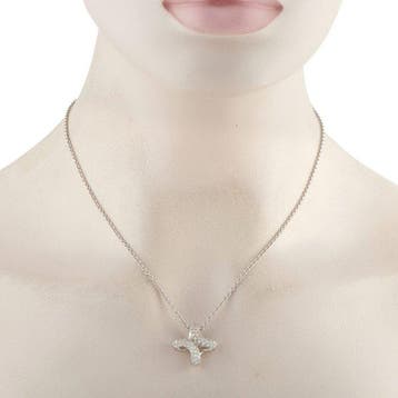 Hermès - Collier avec pendentif - 18 carats Or blanc, HERMES