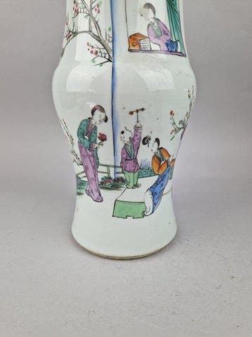 Vaas - Porselein - China - Famille Rose (Zonder, Antiek en Kunst