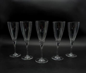 Baccarat - Drinkset (5) - Dom Pérignon - Kristal - Rode