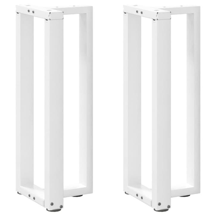 vidaXL Console tafelpoten 2 st T-vormig 25x28x(72-73) cm, Maison & Meubles, Pièces pour table, Envoi