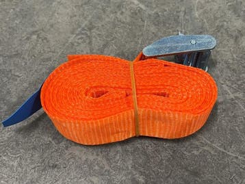 Veiling - 25x Konvox spanband met klemgesp 25mm x 4m, Autos : Divers, Remorques Pièces