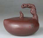 Rare Theiere Yixing Zisha - Superbe - Artist Mark - Chine -