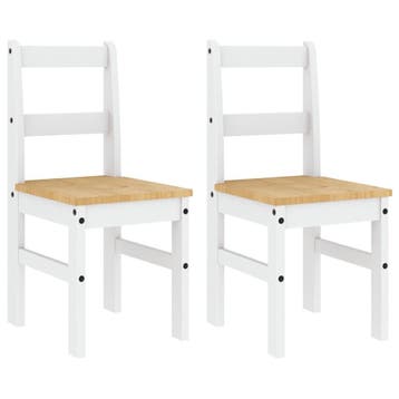 Stoelen 90cm -66% korting. Retour deal, weg is weg!, Huis en Inrichting, Stoelen, Gebruikt, Twee, Verzenden, Wit
