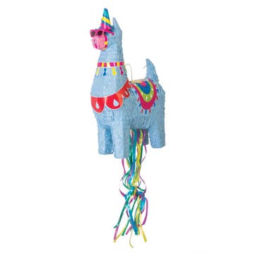 Pinata Lama Blauw 54cm, Verzenden, Nieuw