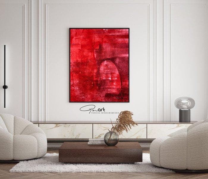 Parscha Mirghawameddin - Monochrome 453 - XXL, Antiquités & Art, Art | Peinture | Moderne