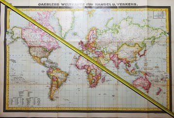 World Map - Mappamondo / Aardbol / Planisfeer; EDWARD, Nieuw