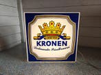 Zeer unieke verzameling Kronen Bier verlicht reclame -