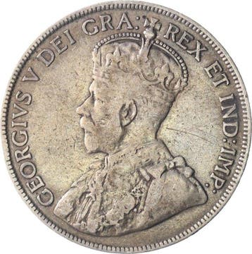 Newfoundland. 50 Cents 1917 (Zonder minimumprijs), Postzegels en Munten