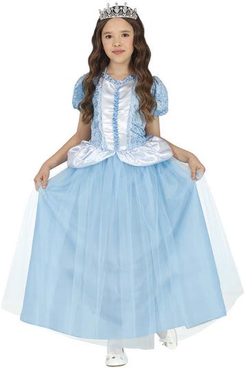 Prinses Jurk Blauw Meisje, Verzenden, Nieuw