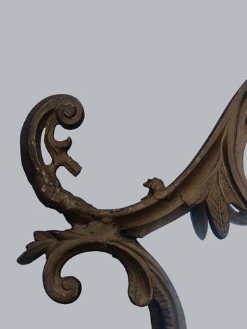Miroir - Métal - Ancien miroir