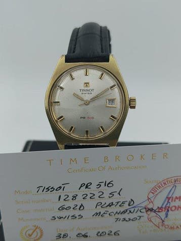 Tissot - PR 516 - Zonder minimumprijs - Heren - 1970-1979, Nieuw