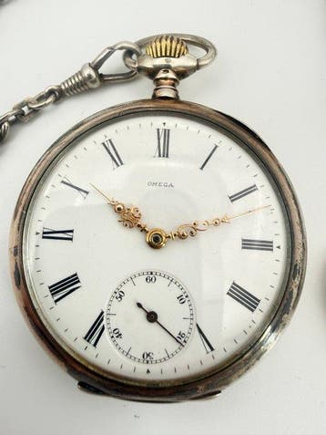 Omega - 0.800 silver Pocket Watch - 1900-1949