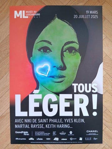 Martial Raysse x Fernand Léger - Deux affiches originales