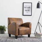 Fauteuil bruin | Retour Deal | -47% korting, Huis en Inrichting, Fauteuils, Overige materialen, Verzenden, Minder dan 75 cm, Modern en klassiek design