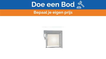 Bieden: DeltaLight Heli 1 square light white stairs light, Ophalen of Verzenden, Nieuw