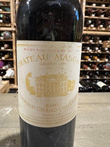 1990 Chateau Margaux - Margaux 1er Grand Cru Classé - 1, Nieuw