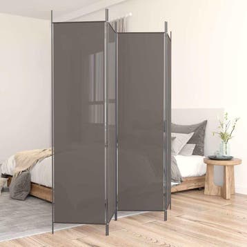 vidaXL Kamerscherm met 4 panelen 200x200 cm stof, Verzenden