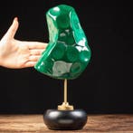 Malachite à forme libre de haute qualité – Mines de Katanga
