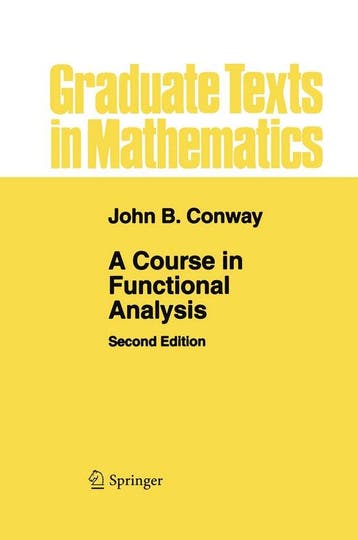 Course In Functional Analysis 9780387972459 John B Conway, Verzenden, Zo goed als nieuw, John B Conway