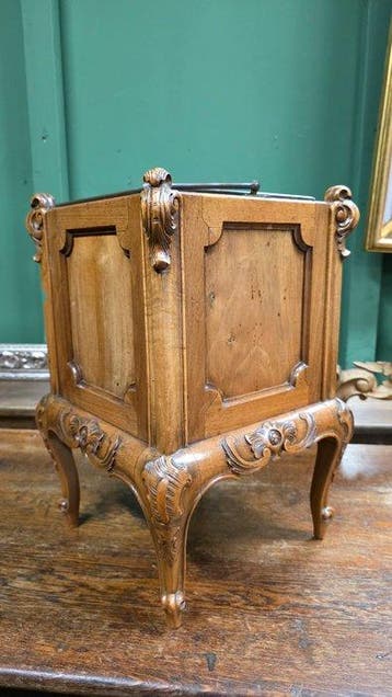 Poêle portable - Noyer - Hollandse theestoof