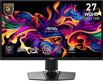 MSI MAG272QP QD-OLED X24 - Monitor — nieuw, Verzenden, Nieuw